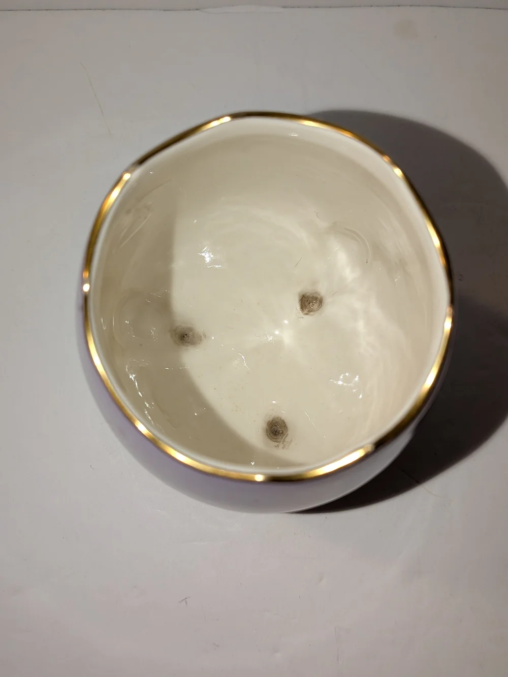 Vintage Imperial de Bec Porcelain Footed Egg Vase Germany 3